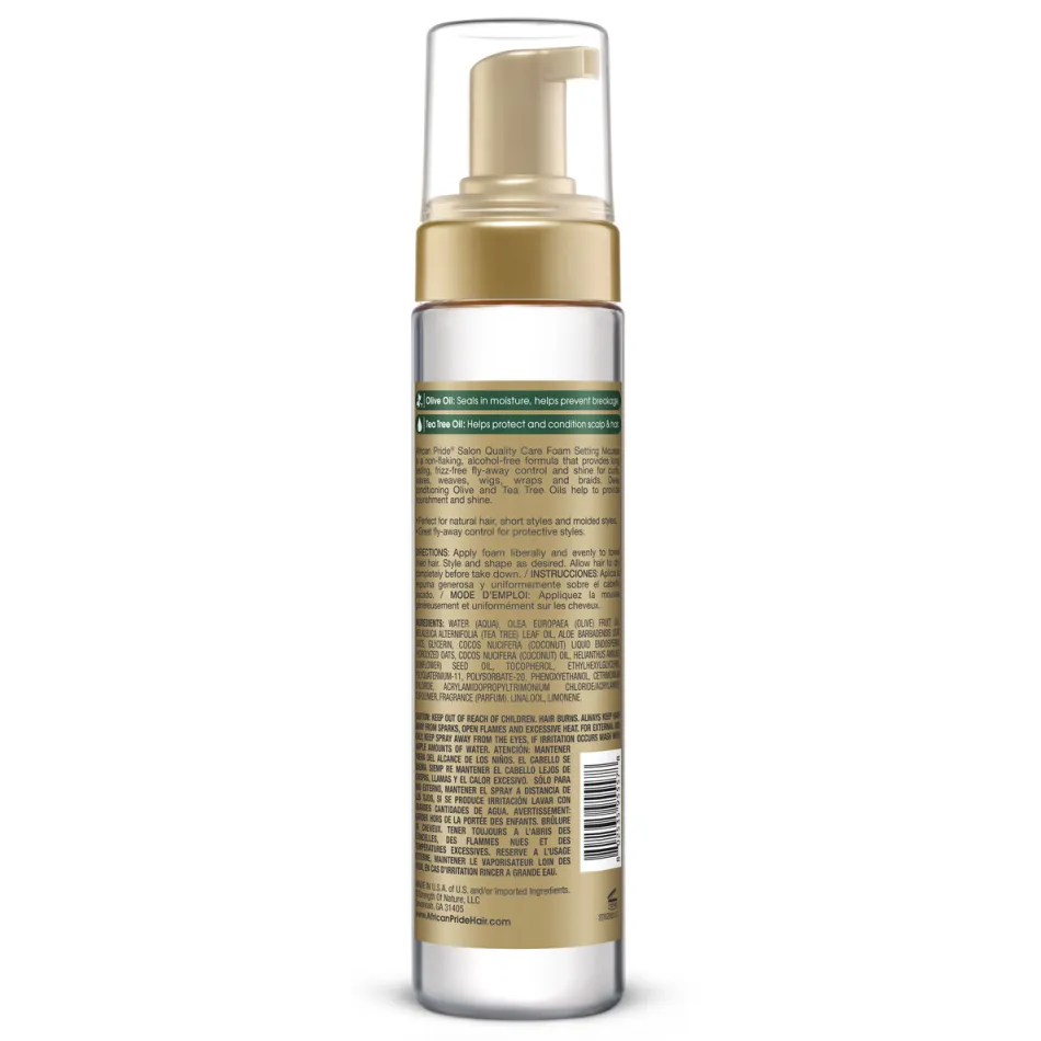 African Pride Olive Miracle Foam Setting Mousse 251 ml