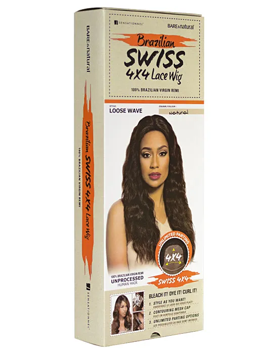 Bare & Natural HD Wig - 4x4 Loose Wave