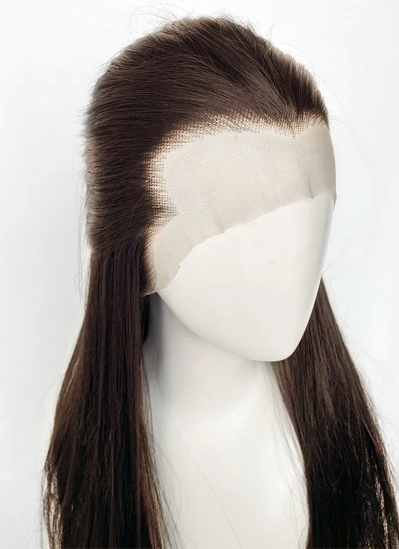 Brunette Straight Lace Front Synthetic Men's Wig LF3270C (Customisable)