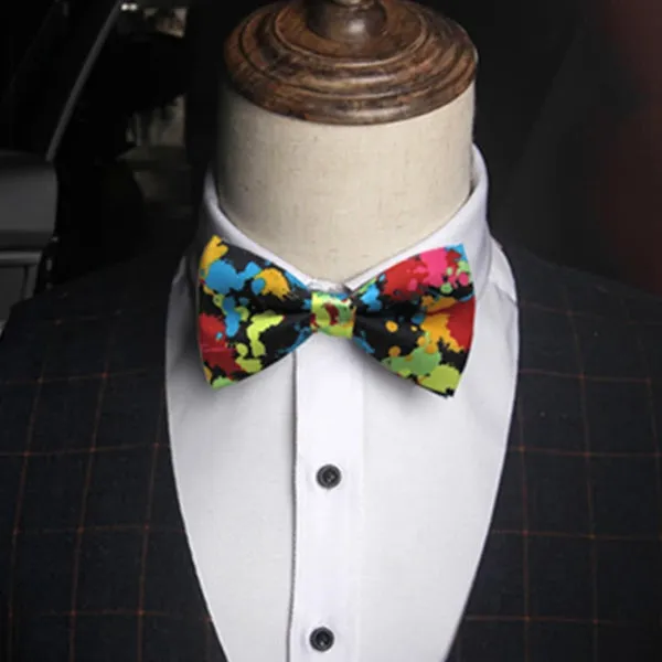 Classy Men Multicolor Pre-Tied Bow Tie