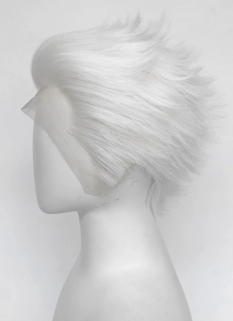 Fate/Stay Night Archer White Wavy Lace Front Synthetic Men's Wig LF6074