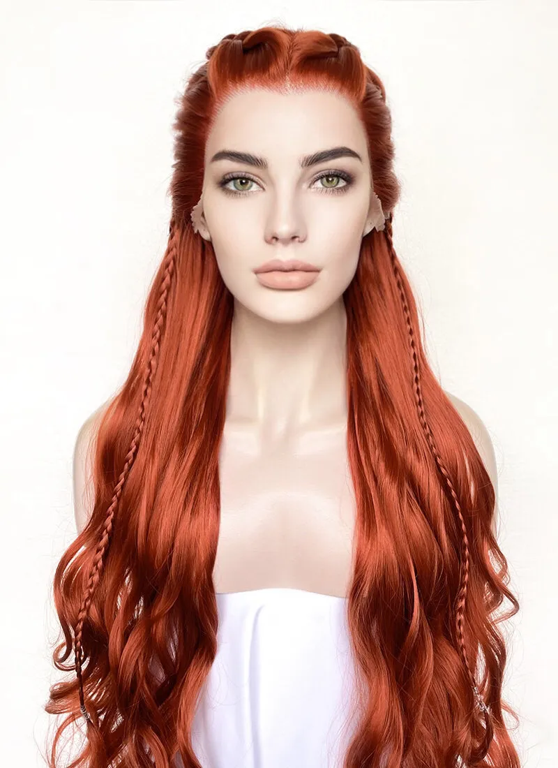 Ginger Braided Lace Front Synthetic Wig LF2500