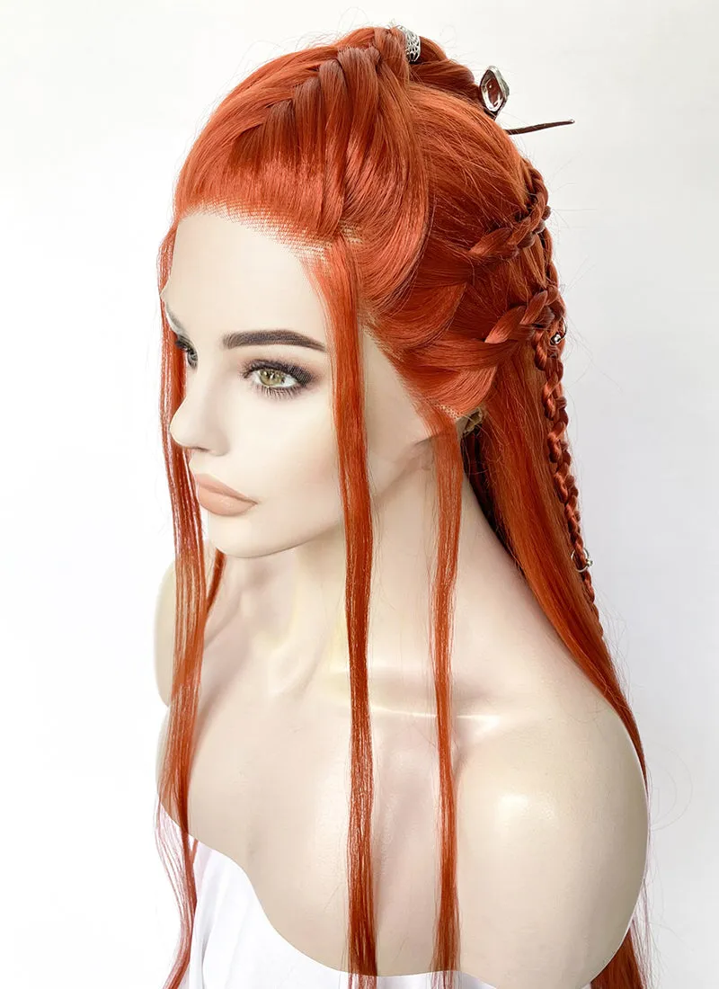 Ginger Braided Yaki Lace Front Synthetic Wig LF2164