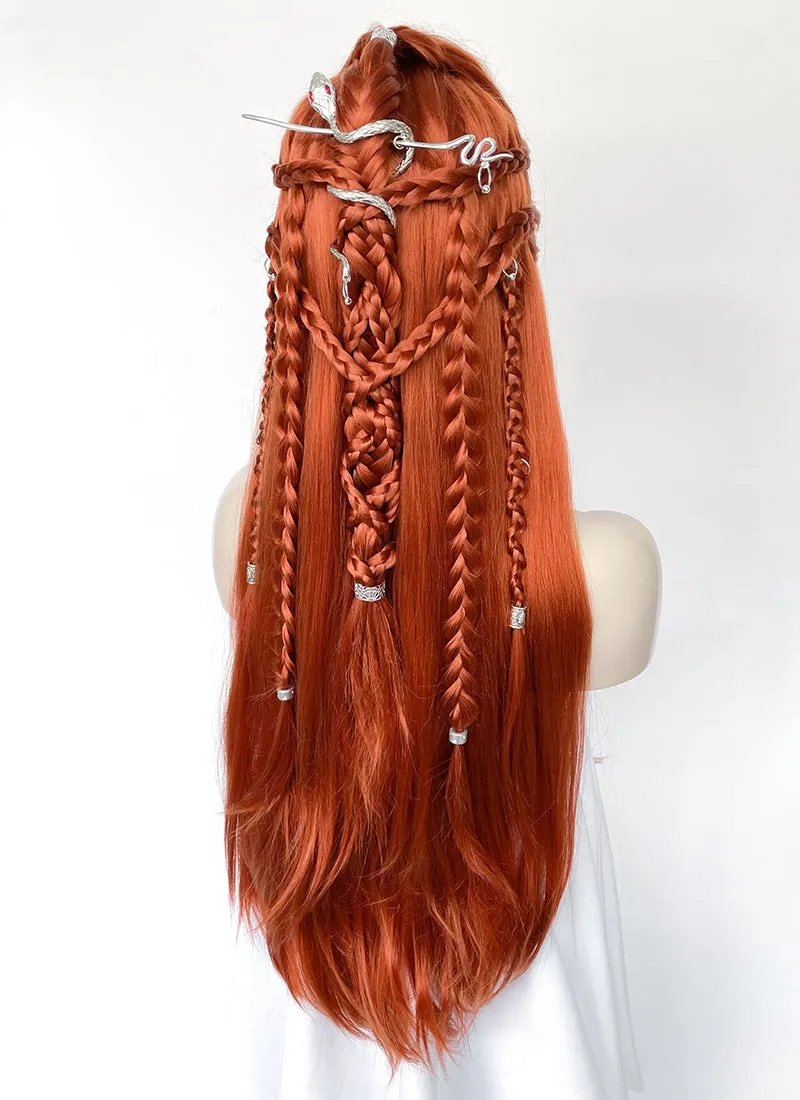 Ginger Braided Yaki Lace Front Synthetic Wig LF2164