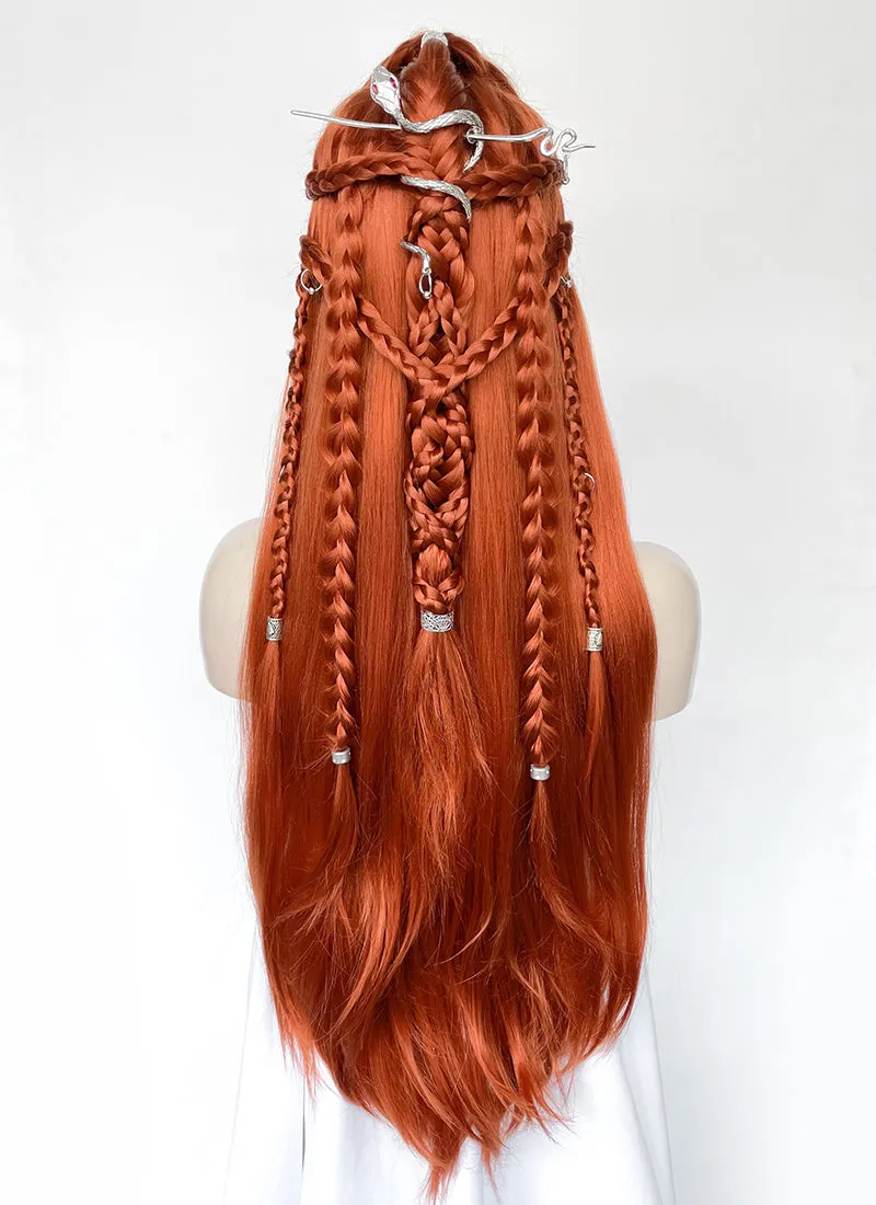 Ginger Braided Yaki Lace Front Synthetic Wig LF2164