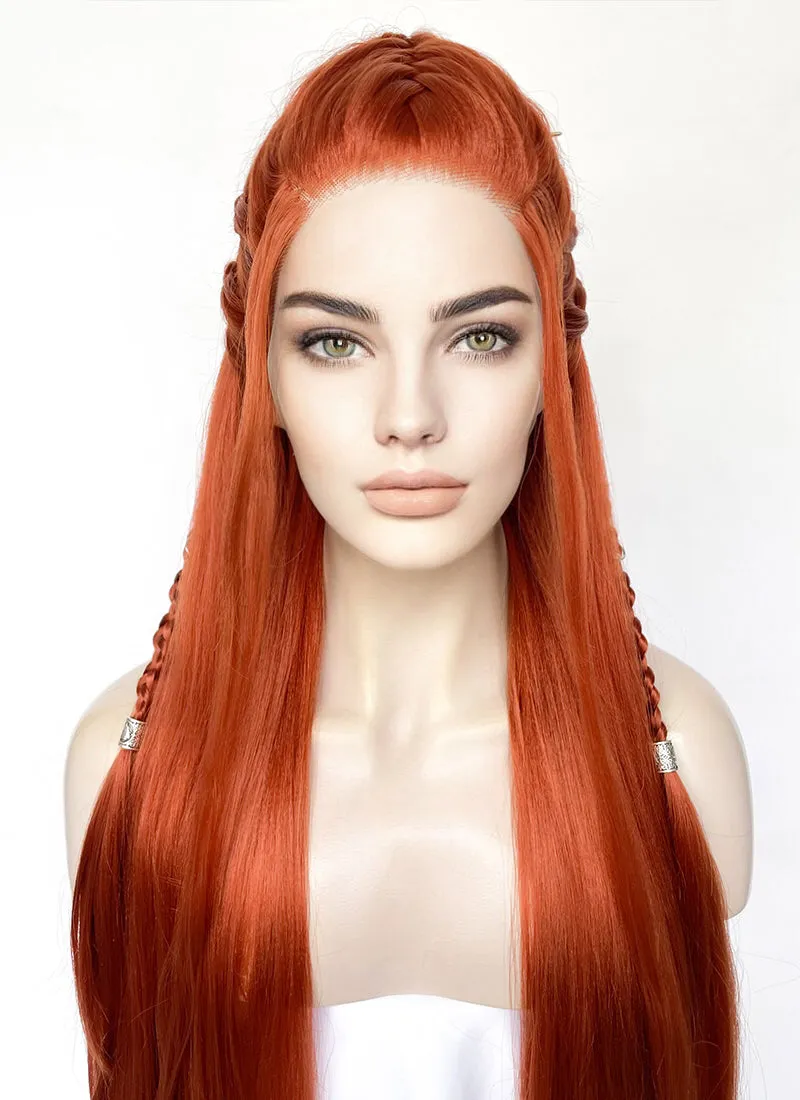 Ginger Braided Yaki Lace Front Synthetic Wig LF2164