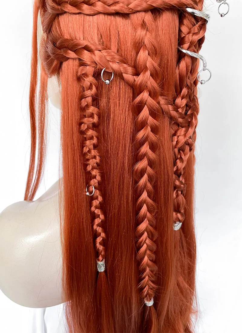 Ginger Braided Yaki Lace Front Synthetic Wig LF2164