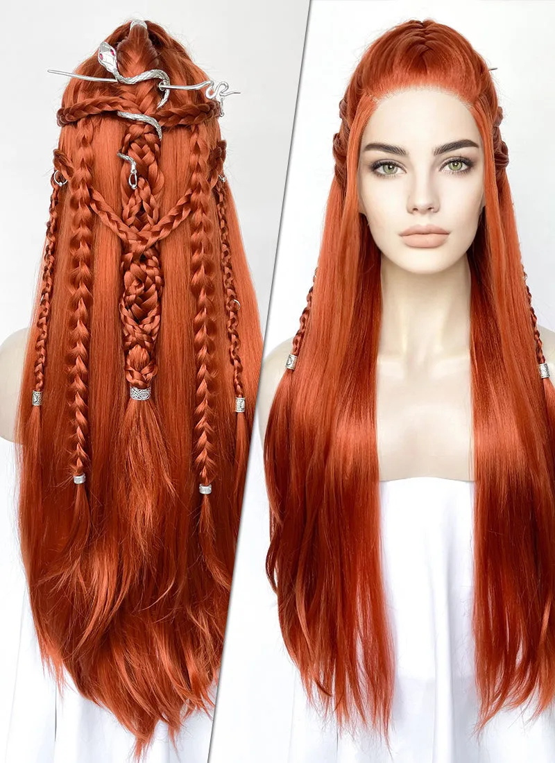 Ginger Braided Yaki Lace Front Synthetic Wig LF2164