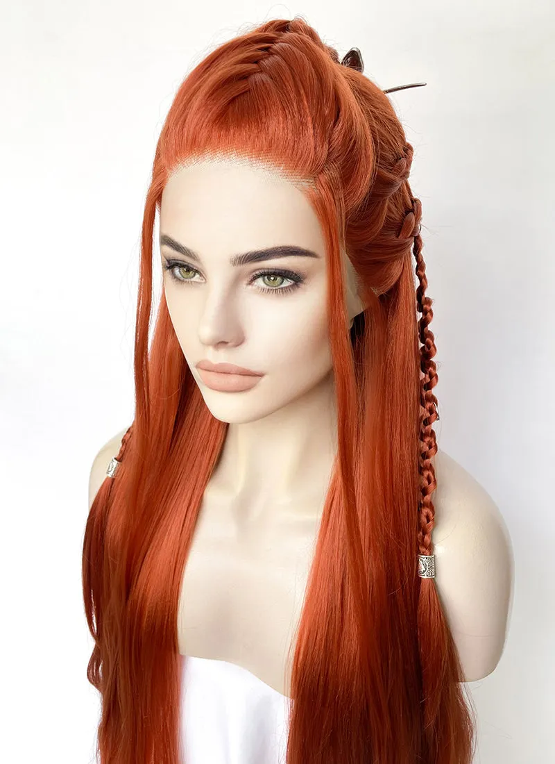 Ginger Braided Yaki Lace Front Synthetic Wig LF2164