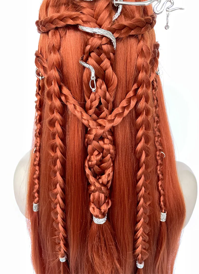 Ginger Braided Yaki Lace Front Synthetic Wig LF2164