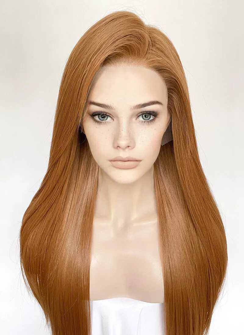 Ginger Straight 13" x 6" Lace Top Kanekalon Synthetic Hair Wig LFS034