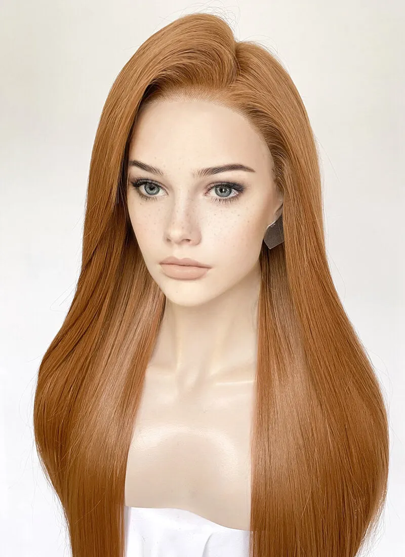 Ginger Straight 13" x 6" Lace Top Kanekalon Synthetic Hair Wig LFS034