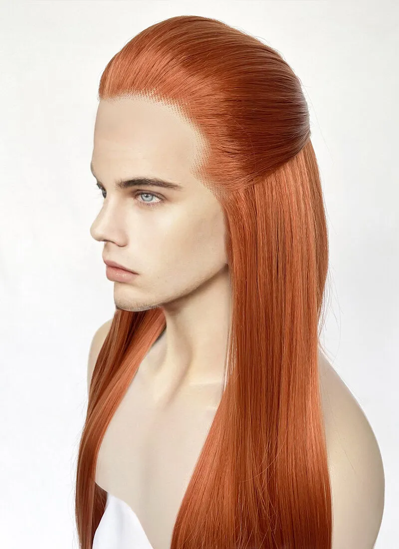 Ginger Straight Lace Front Synthetic Men's Wig LF3270D (Customisable)