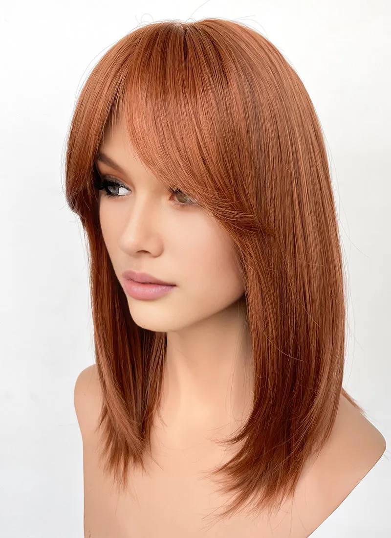 Ginger Straight Synthetic Hair Wig NS576