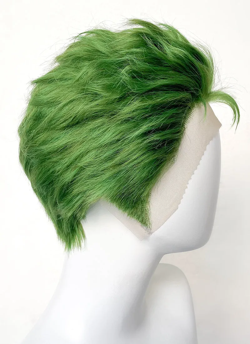 Green Wavy Lace Front Synthetic Men's Wig LF6044A (Customisable)