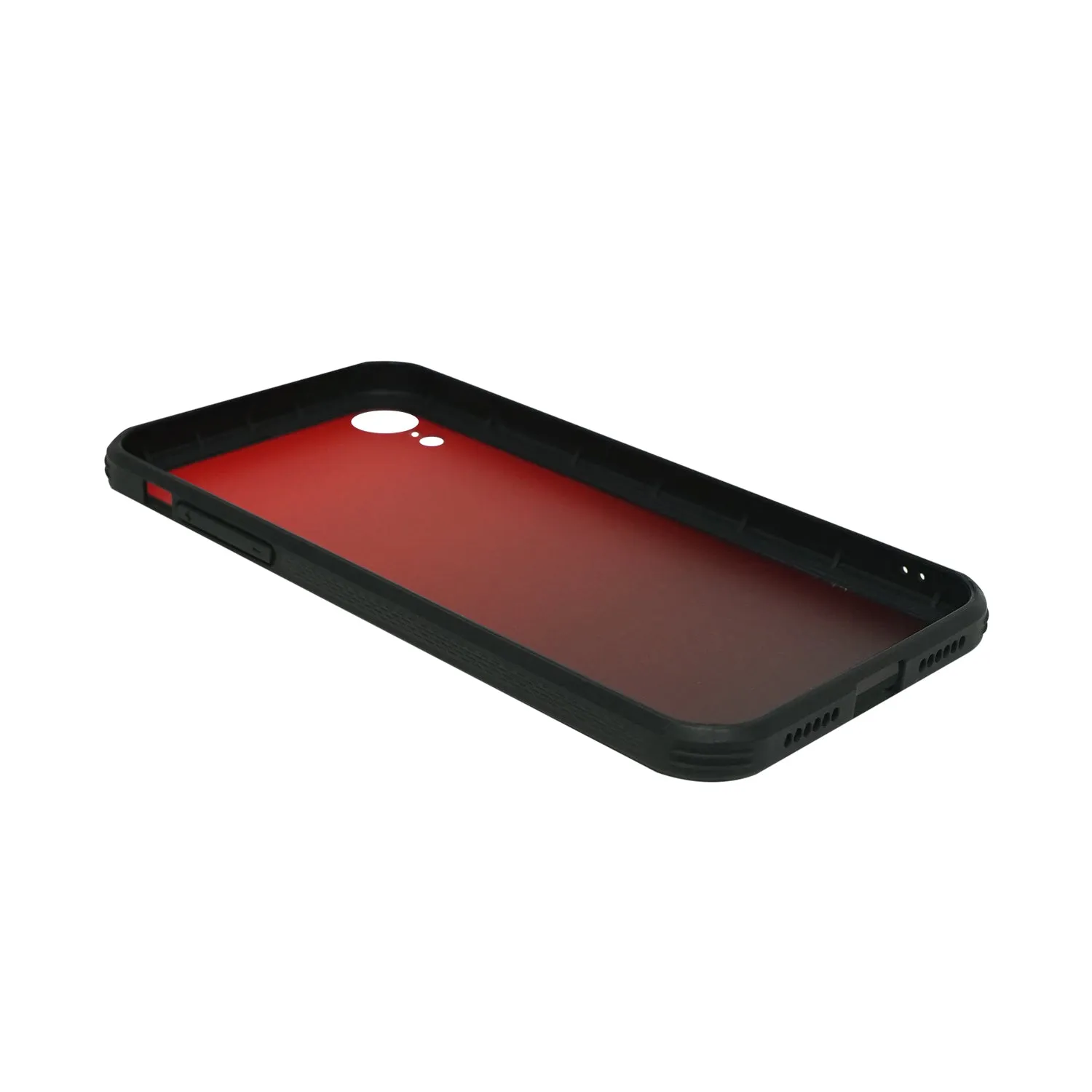 iPhone XR Case - Color Gradient Tempered Glass Back