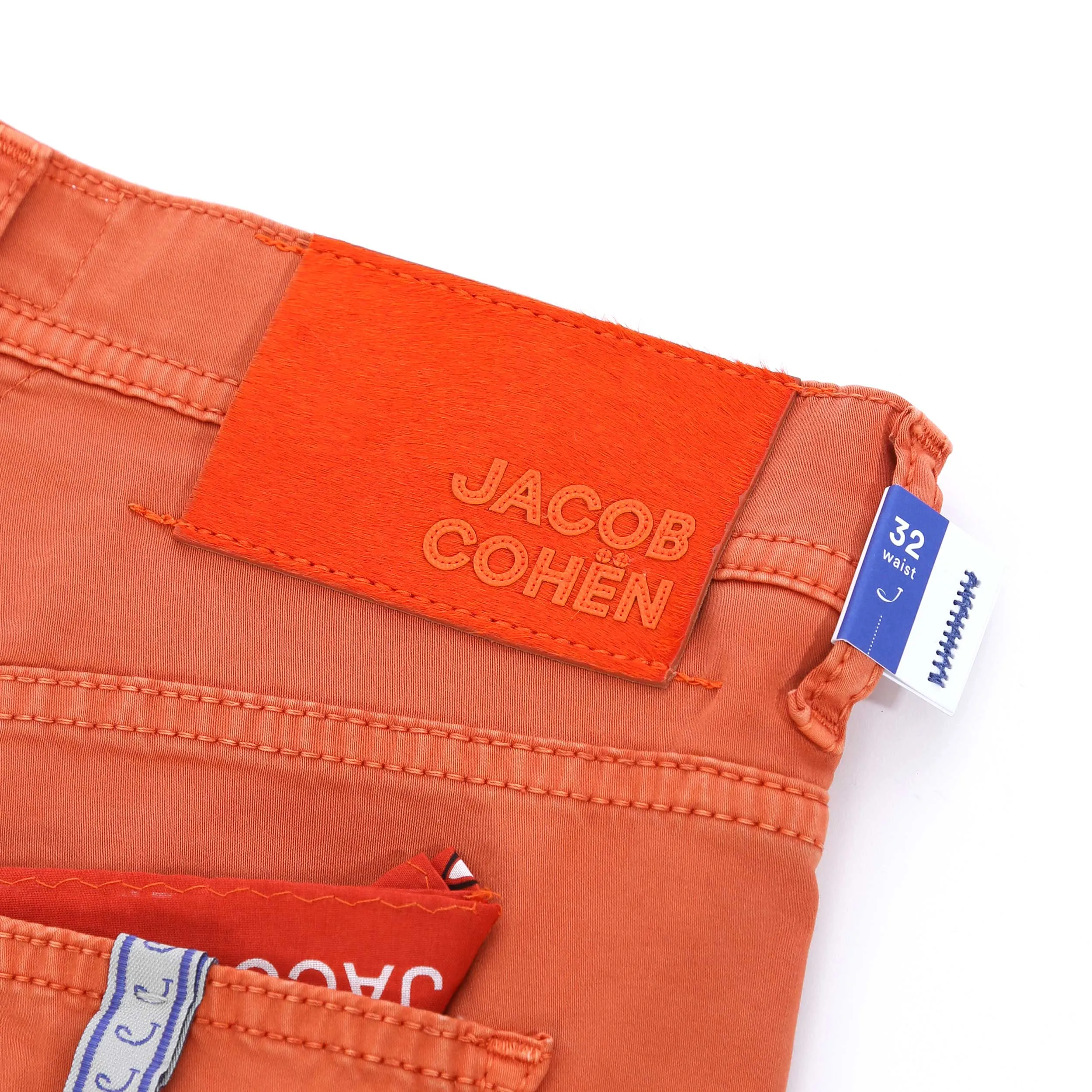 Jacob Cohen Nicholas Short in Orange