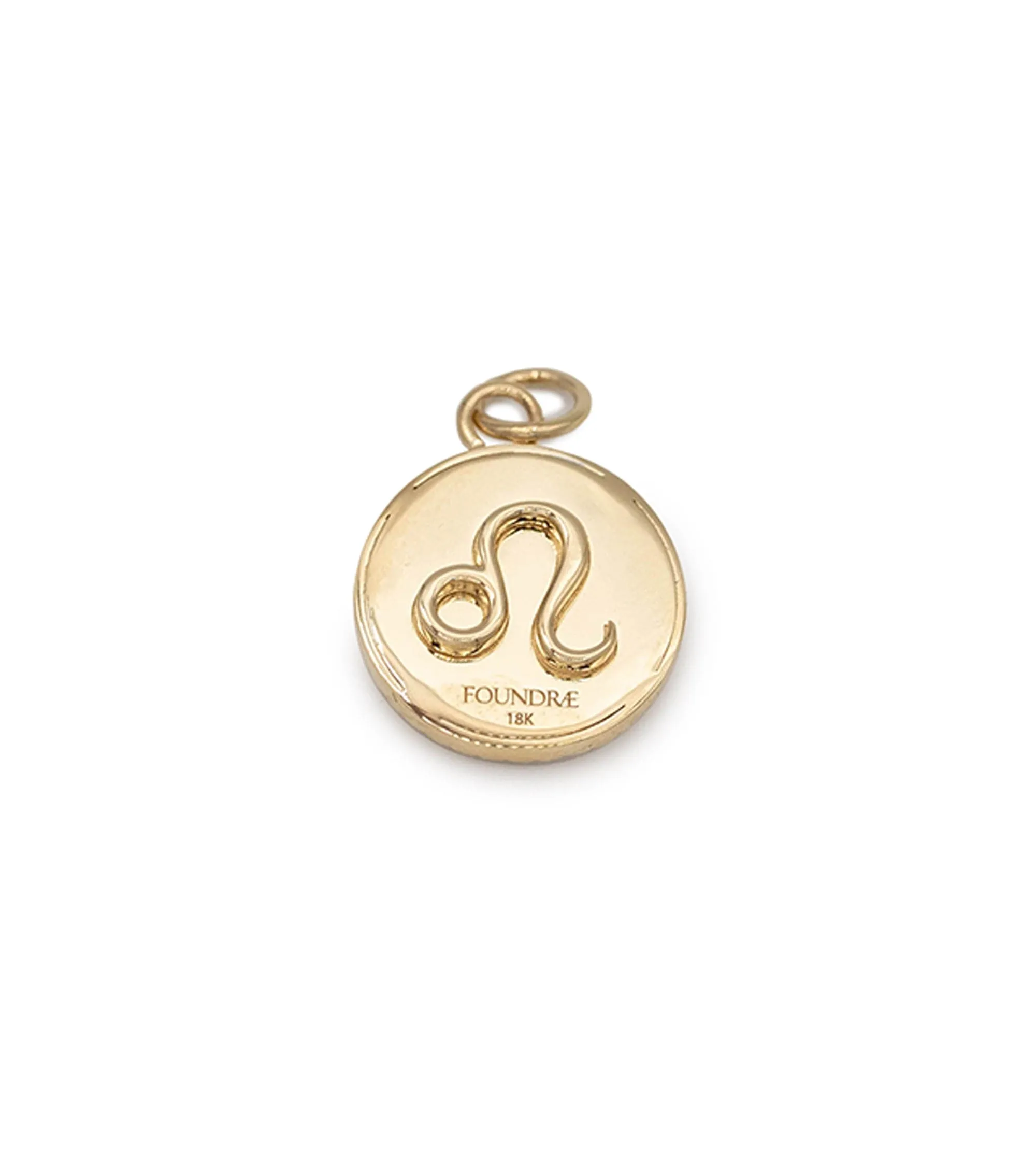 Leo - Astrology : Baby Medallion