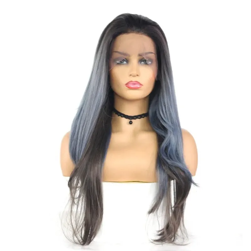 Long Wave Textured Lace Front Wigs