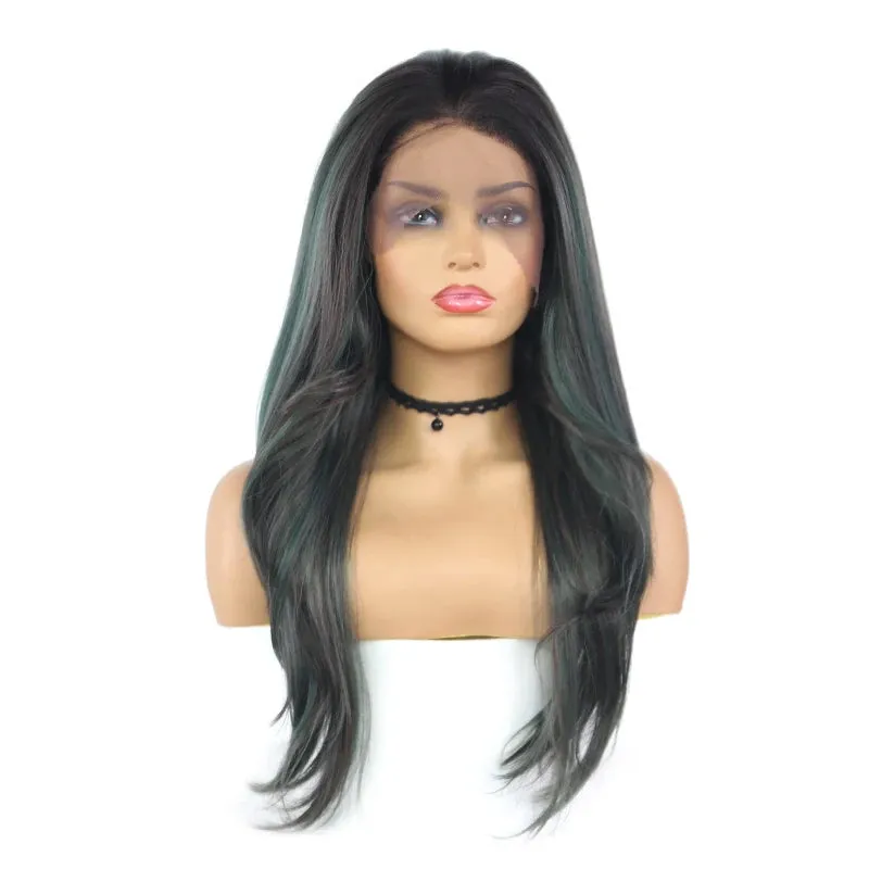 Long Wave Textured Lace Front Wigs