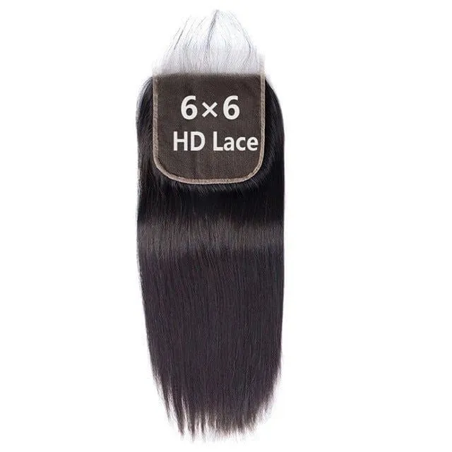 LovelyRLovely Block Natural Black 4x4 Human Hair Wig