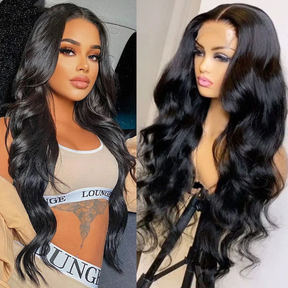 LovelyRLovely Body Wave  Human Hair Lace Front Wig