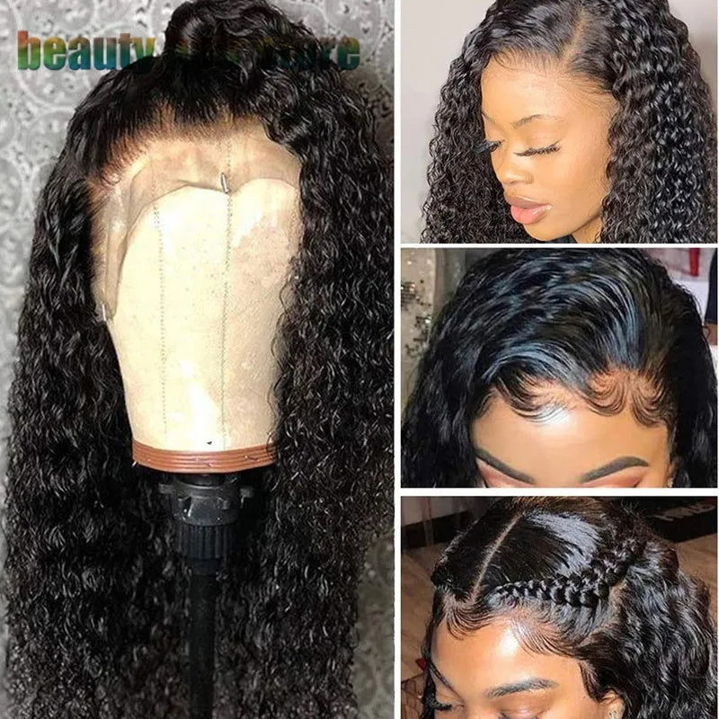 LovelyRLovely Brazilian Kinky Curly Human Hair Wig