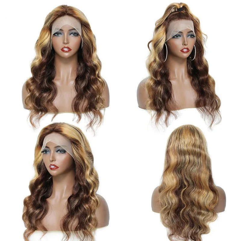 LovelyRLovely Front Lace P4 27 Real Hair Wig