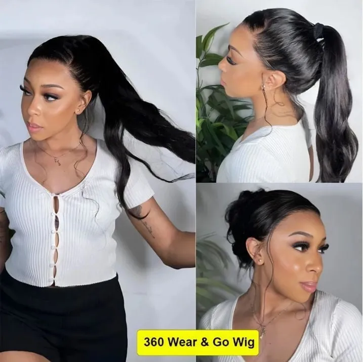 LovelyRLovely Invisible Strap Body Wave Glueless Wig