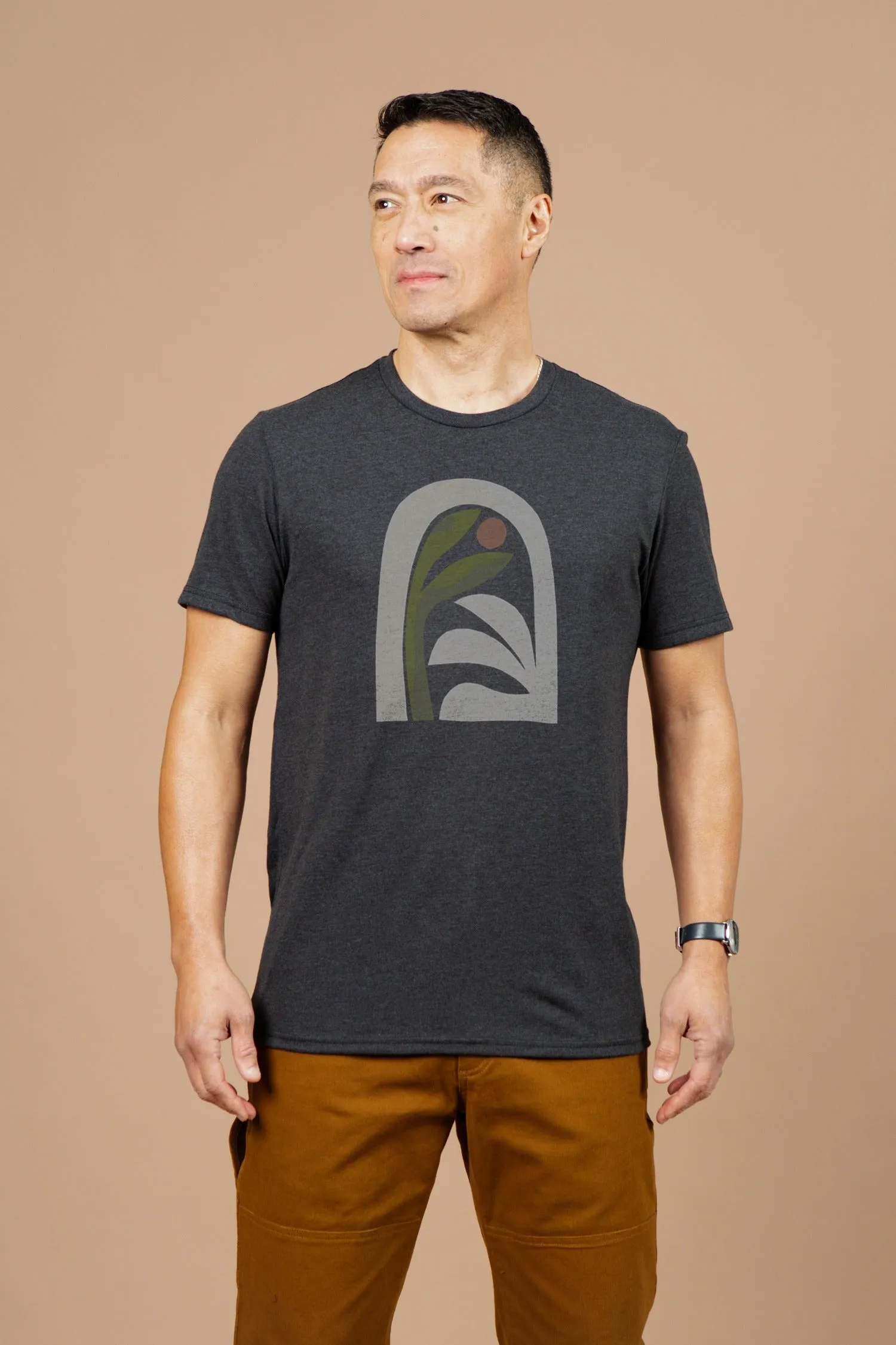 Men's Arch Tee / Charcoal