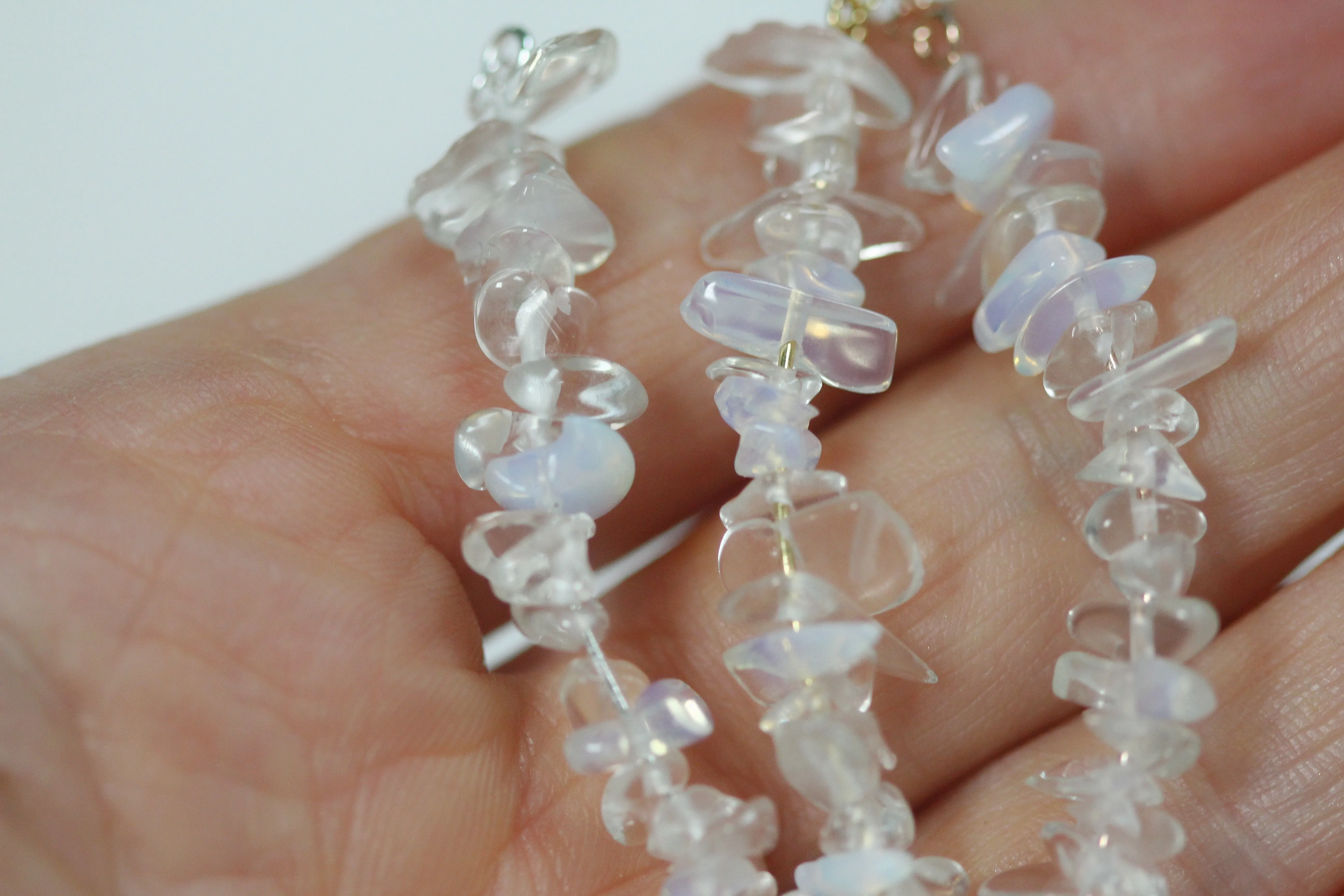 Moonstone Hair Chain