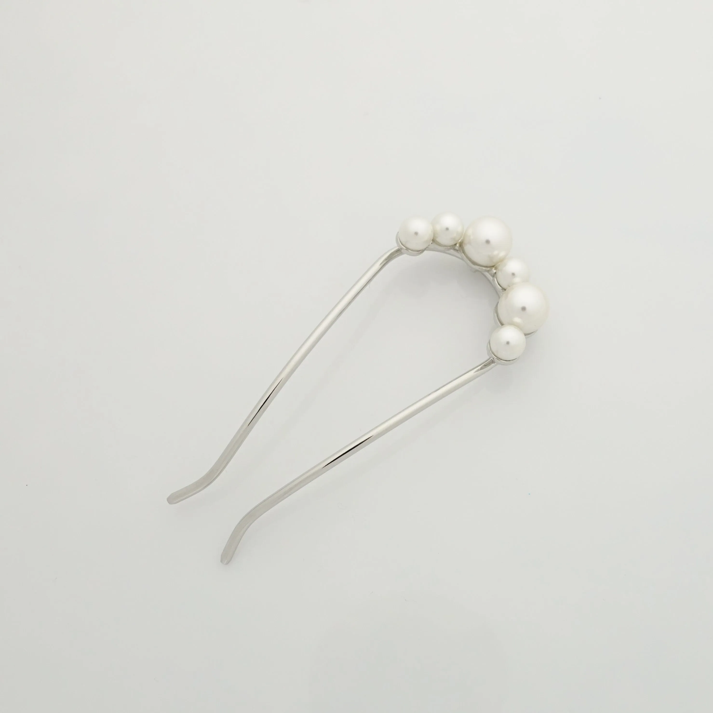 pearl rhinestone hair fork special event dress hair pick style stick fork women hair accessories