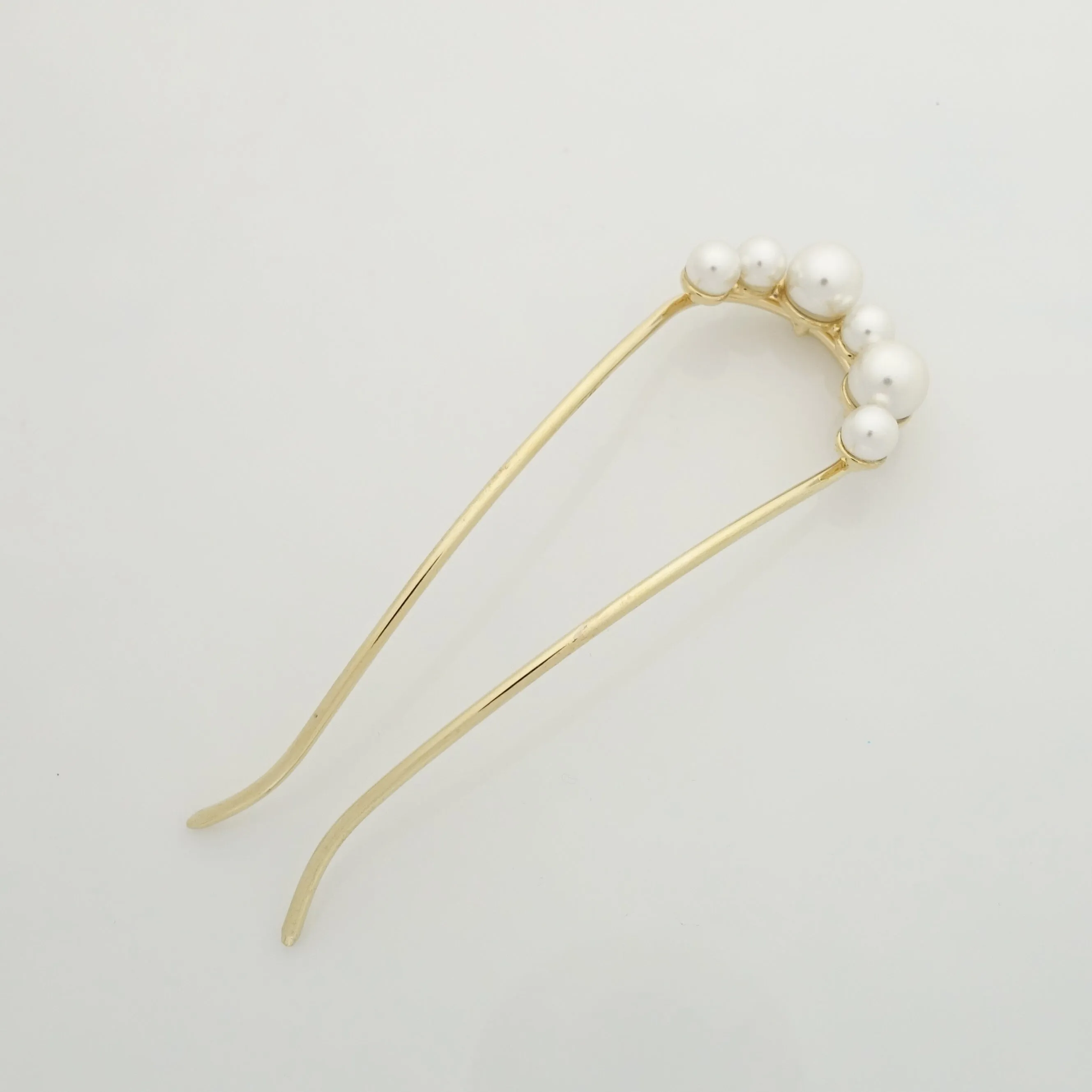 pearl rhinestone hair fork special event dress hair pick style stick fork women hair accessories