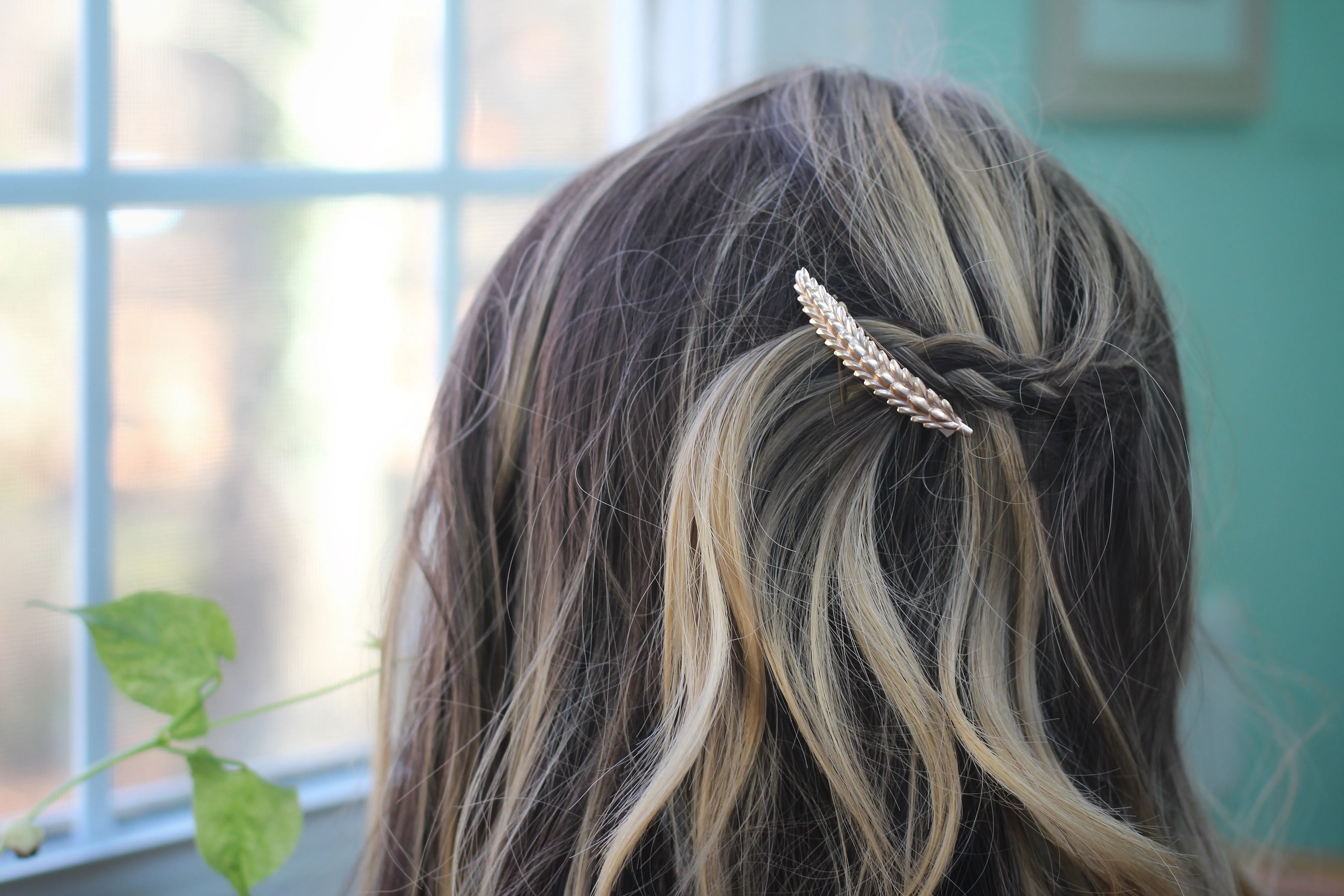 Preorder*** Wheat Barrette