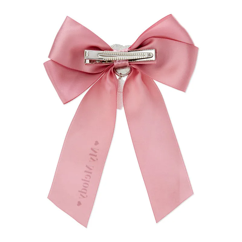 Sanrio My Melody "Melokuro" ribbon hair clip