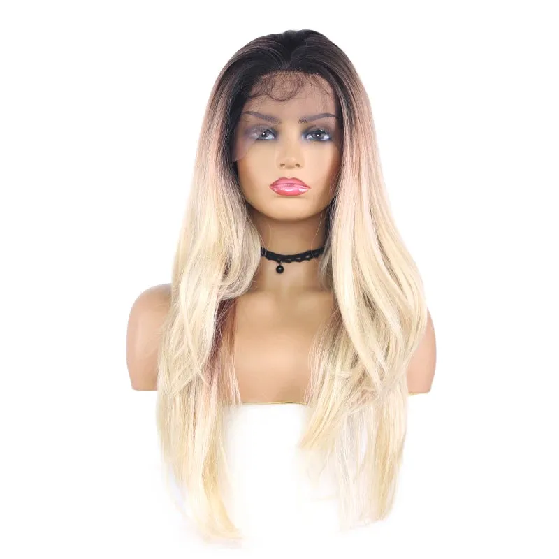 Swiss Lace Front Straight Wigs