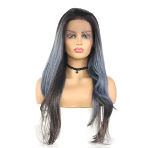 Swiss Lace Front Straight Wigs