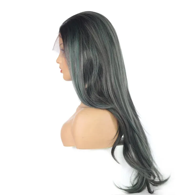 Swiss Lace Front Straight Wigs