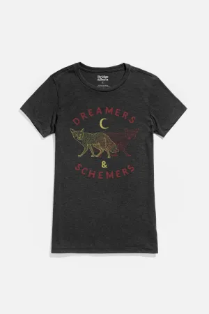 Women's Dreamers & Schemers Tee / Black